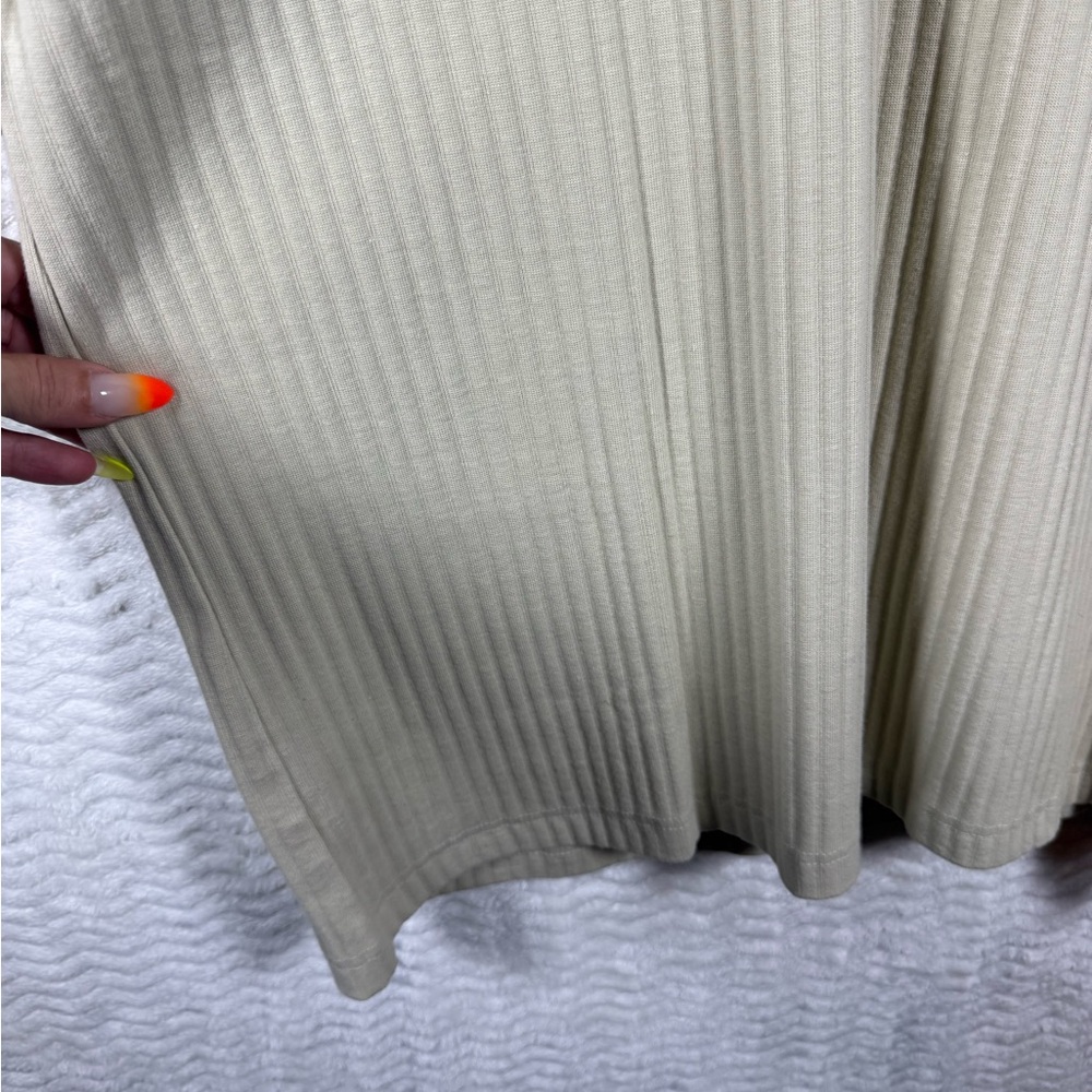 CBR Men's Short Sleeve Ribbed Tee in Beige - Picture 8 of 10